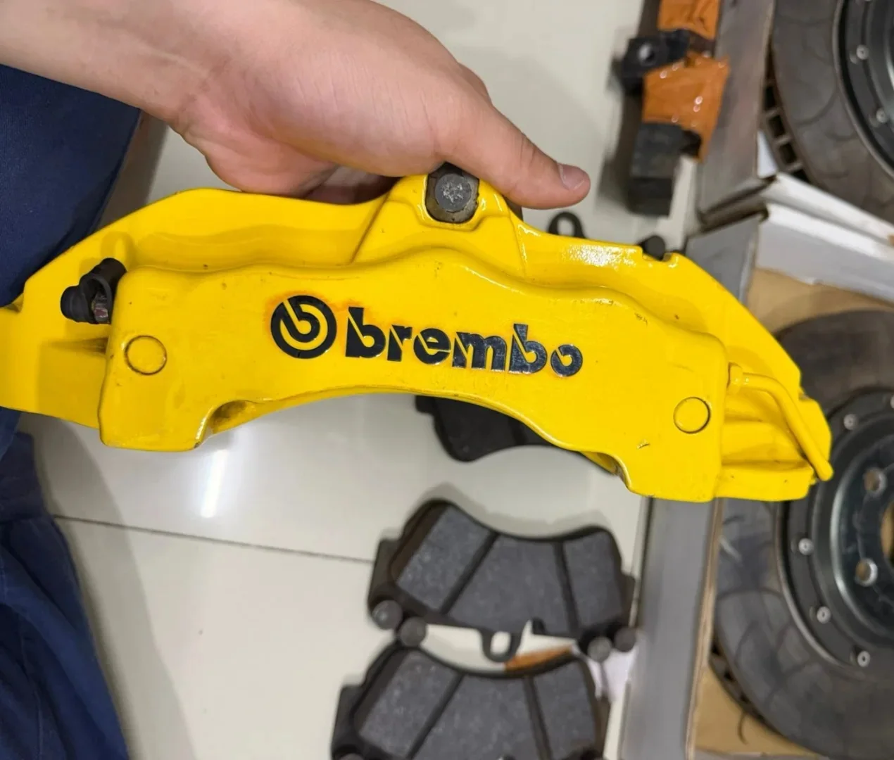 Big Brake Kit Brembo 18Z Original Made in Italy thumbnail 3